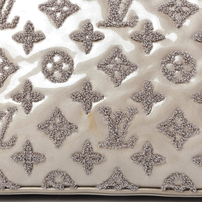 Louis Vuitton Patent Lambskin Fascination Lockit Gris 9 of 11