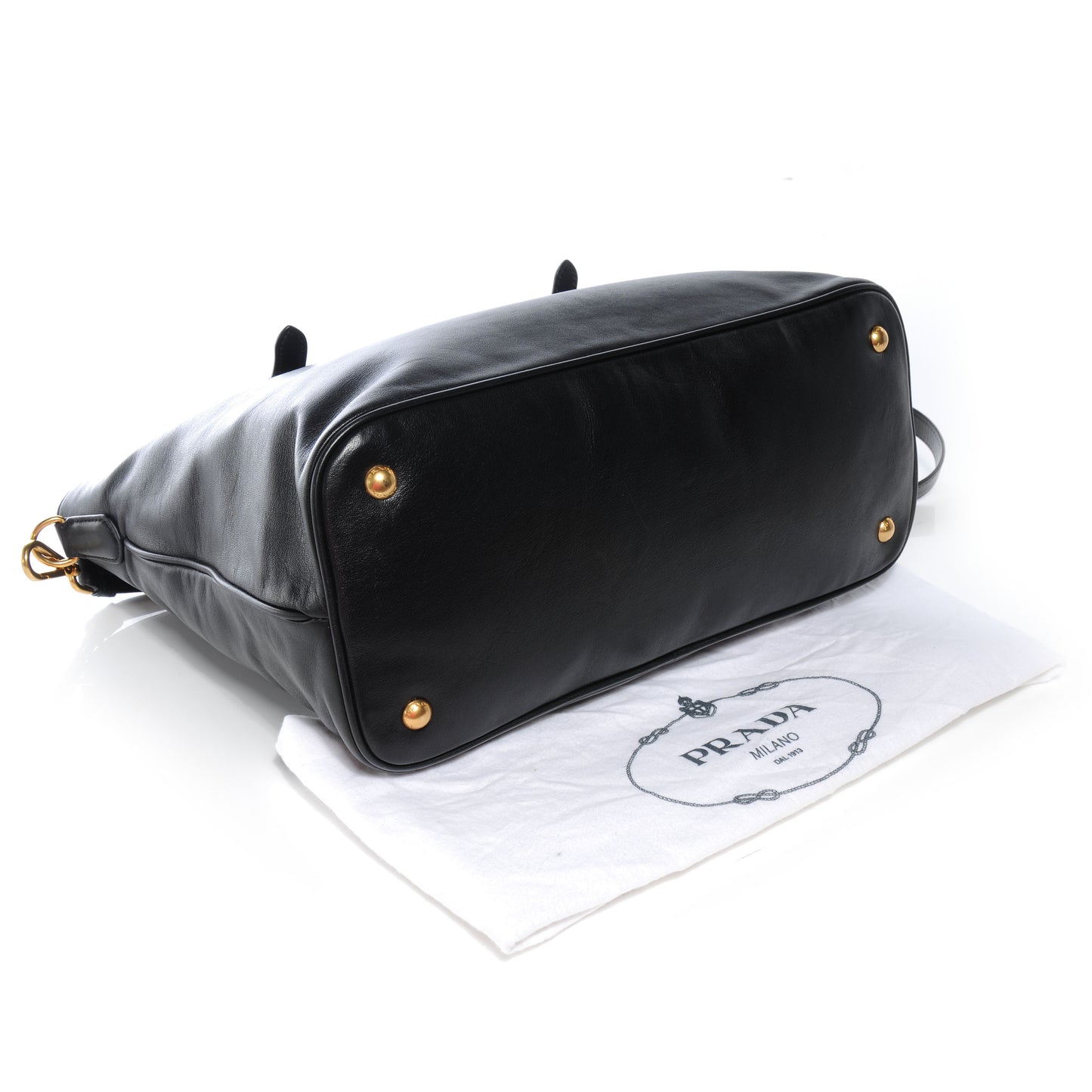 Soft Calf Tote Black