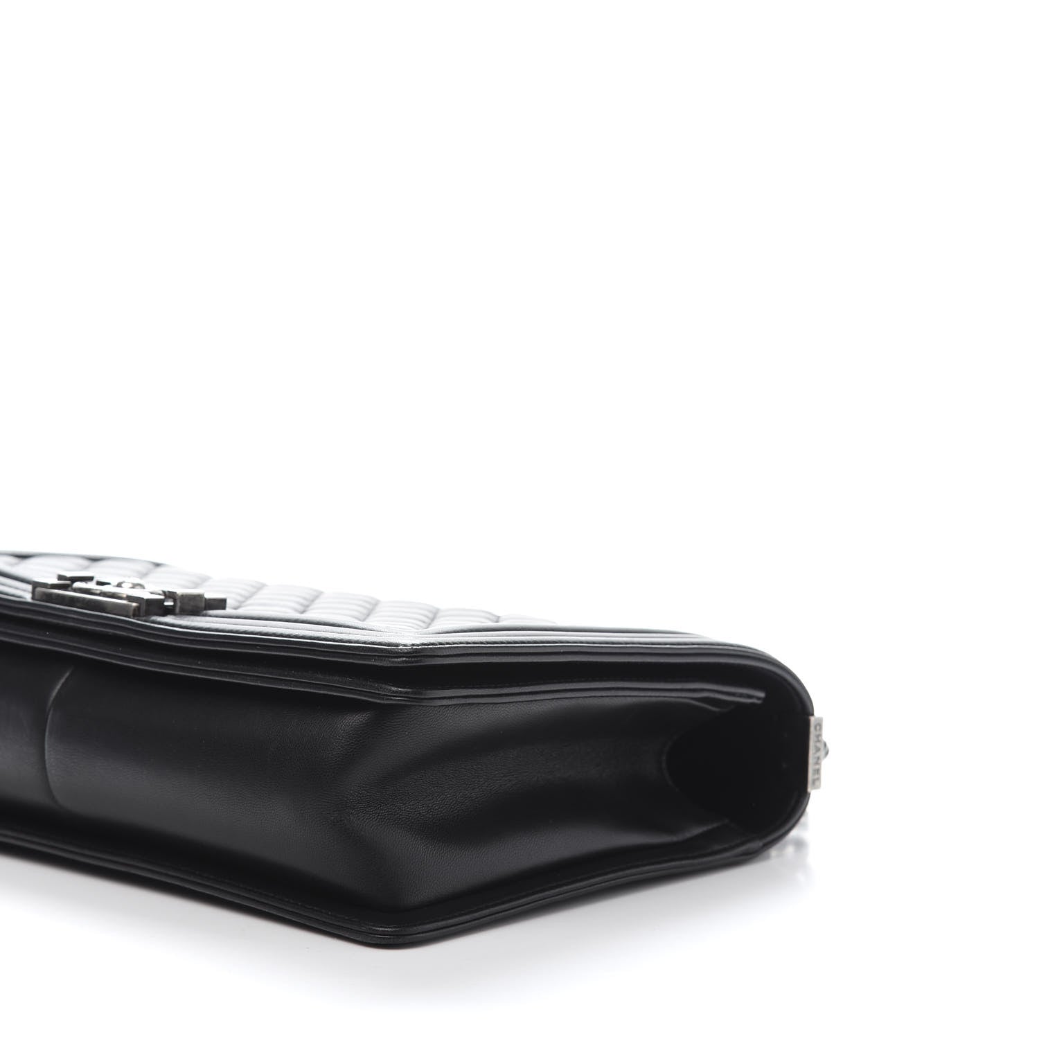 Chanel Lambskin Quilted New Medium Boy Flap Black 11 of 12