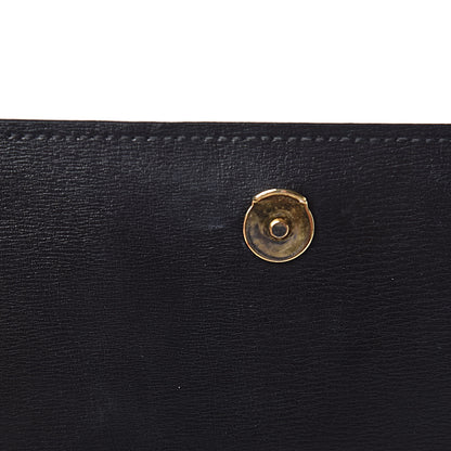 Saint Laurent Calfskin Medium Monogram Sunset Black 14 of 17