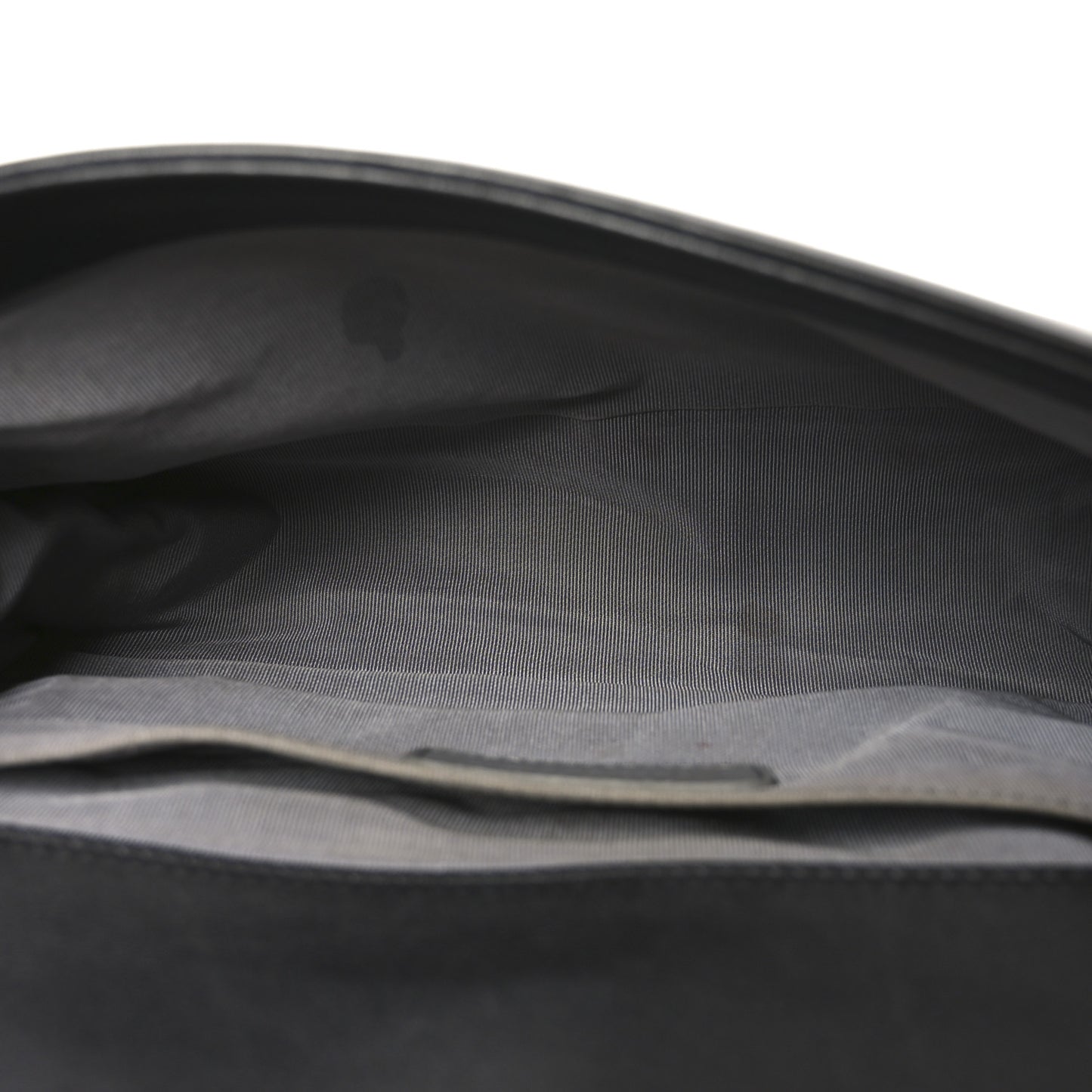 Lambskin Quilted Medium Boy Flap Dark Grey