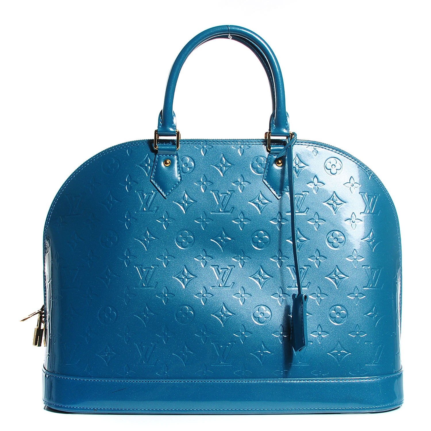 Louis Vuitton Vernis Alma GM Blue Galactic 1 of 7