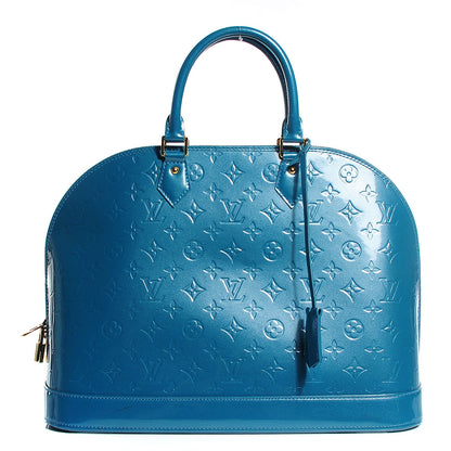 Louis Vuitton Vernis Alma GM Blue Galactic 1 of 7