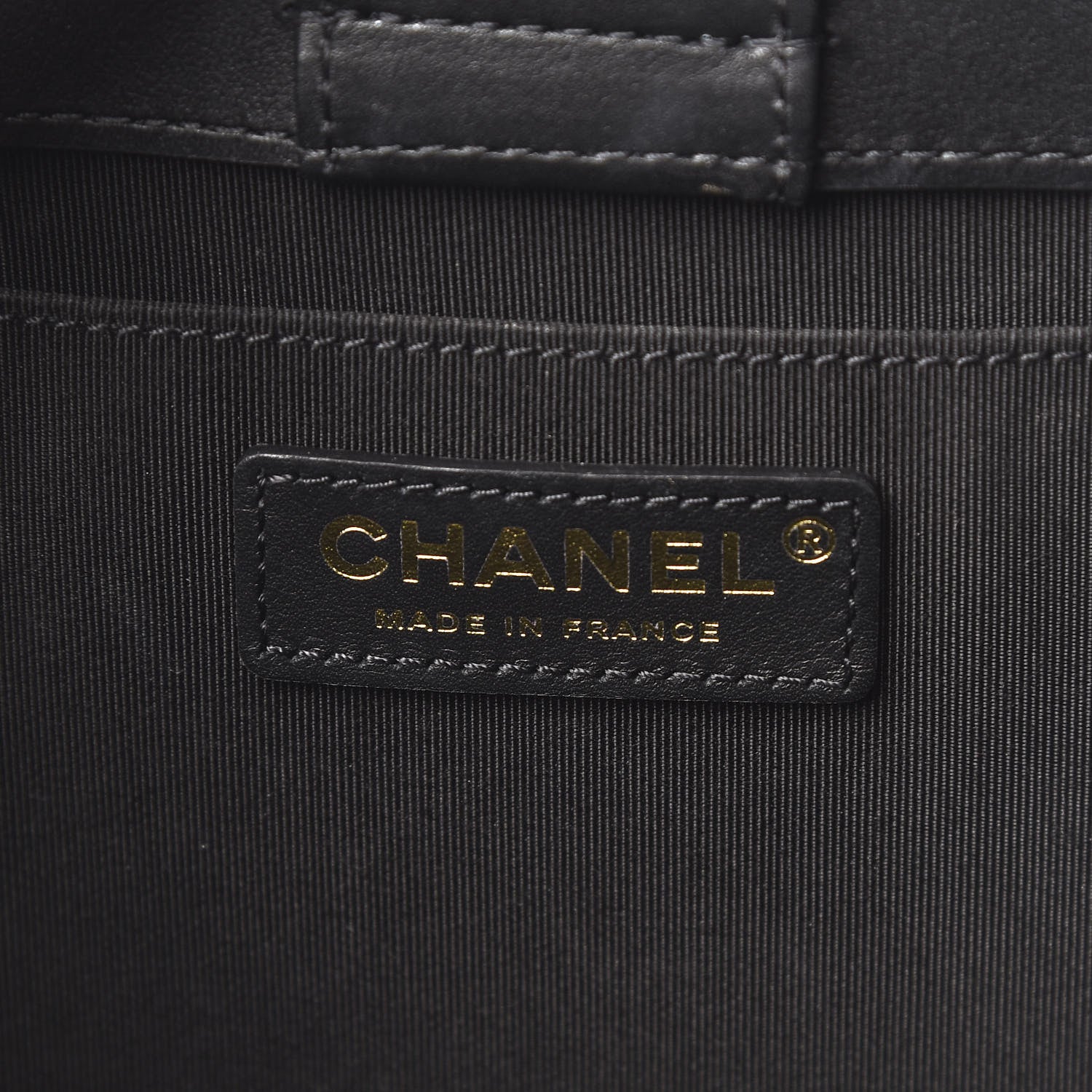 Chanel Calfskin Quilted CC Chain Accordion Tote Black 6 of 16