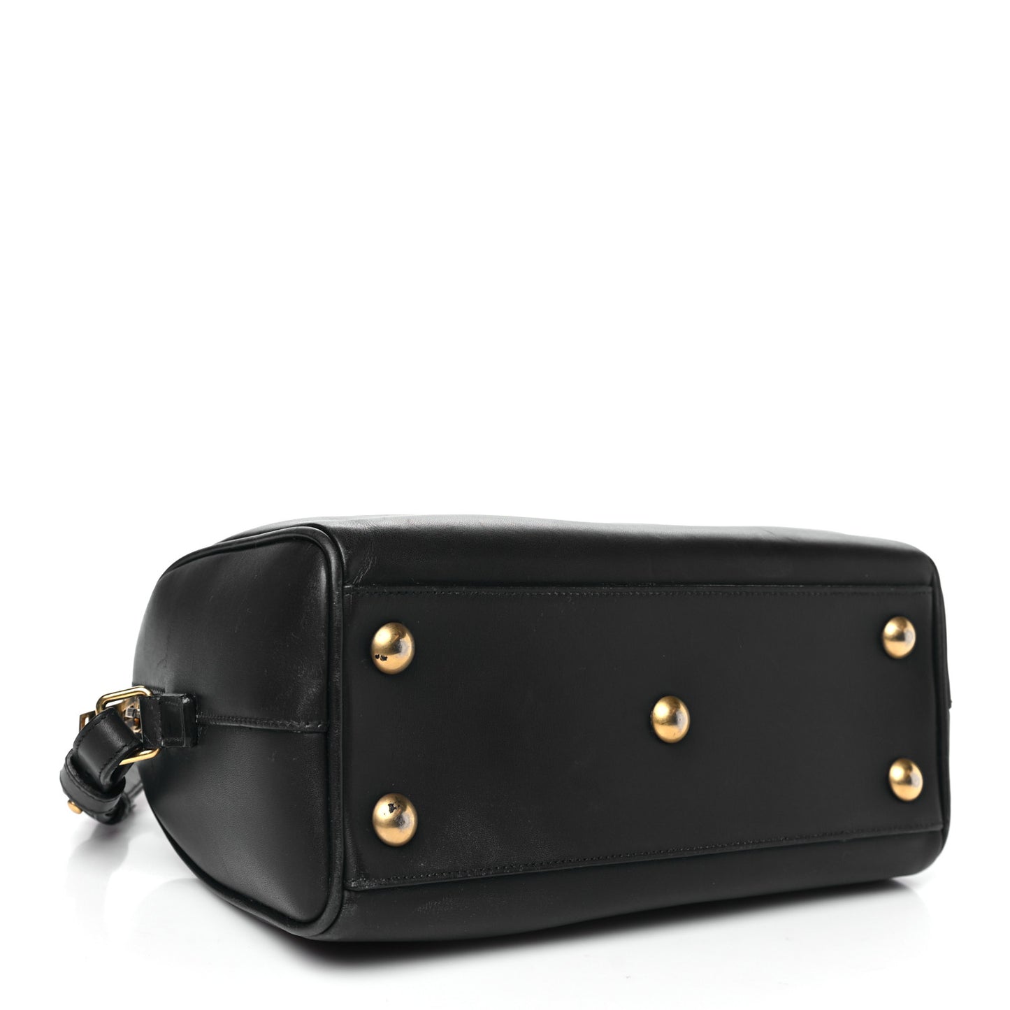 Calfskin Classic Baby Duffle Navy Blue