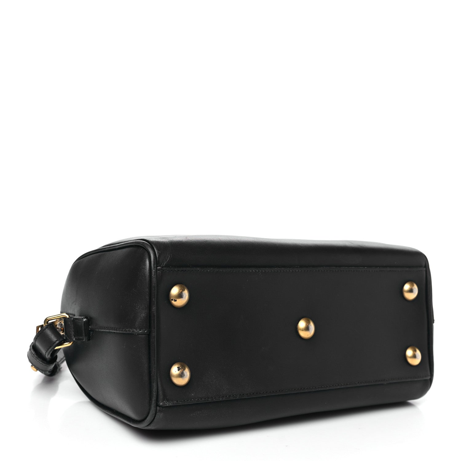 Saint Laurent Calfskin Classic Baby Duffle Navy Blue 4 of 15