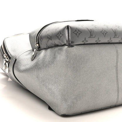 Louis Vuitton Monogram Taiga Discovery Backpack PM Silver 8 of 10