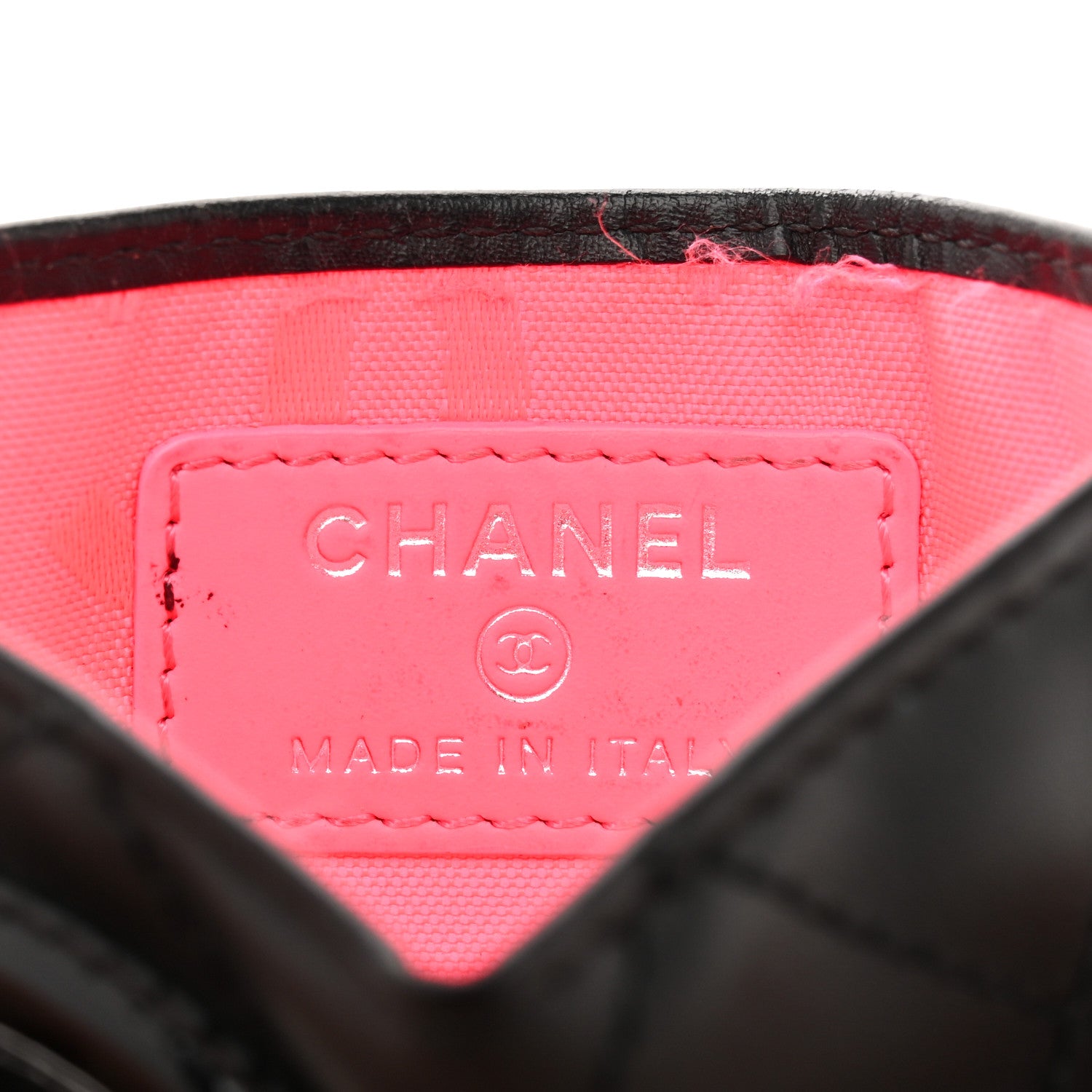 Chanel Calfskin Cambon Card Holder Black 6 of 10