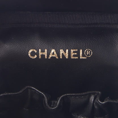 Chanel Caviar Vanity Cosmetic Case Black 8 of 9