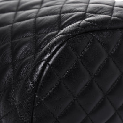 Chanel Calfskin Quilted Small Urban Spirit Backpack Black 12 of 17