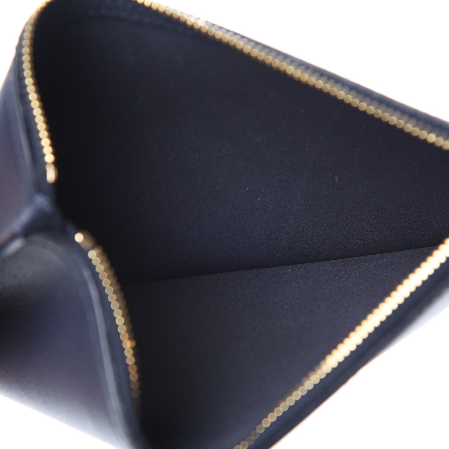 Saint Laurent Calfskin Large Shopping Tote Deep Marine 9 of 10