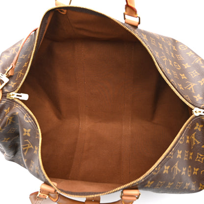 Louis Vuitton Monogram Keepall Bandouliere 55 4 of 9