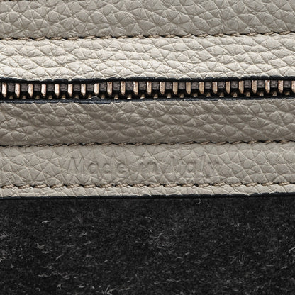 Celine Baby Grained Calfskin Medium Phantom Luggage Grey 7 of 8