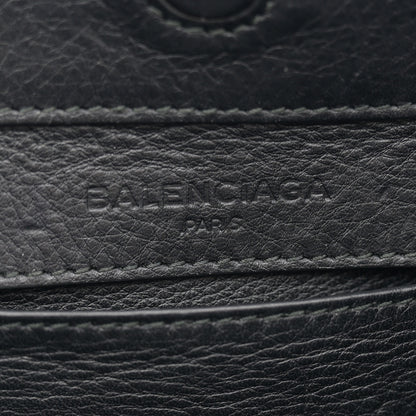 Balenciaga Calfskin Papier Mini A4 Zip Around Tote Black 6 of 15