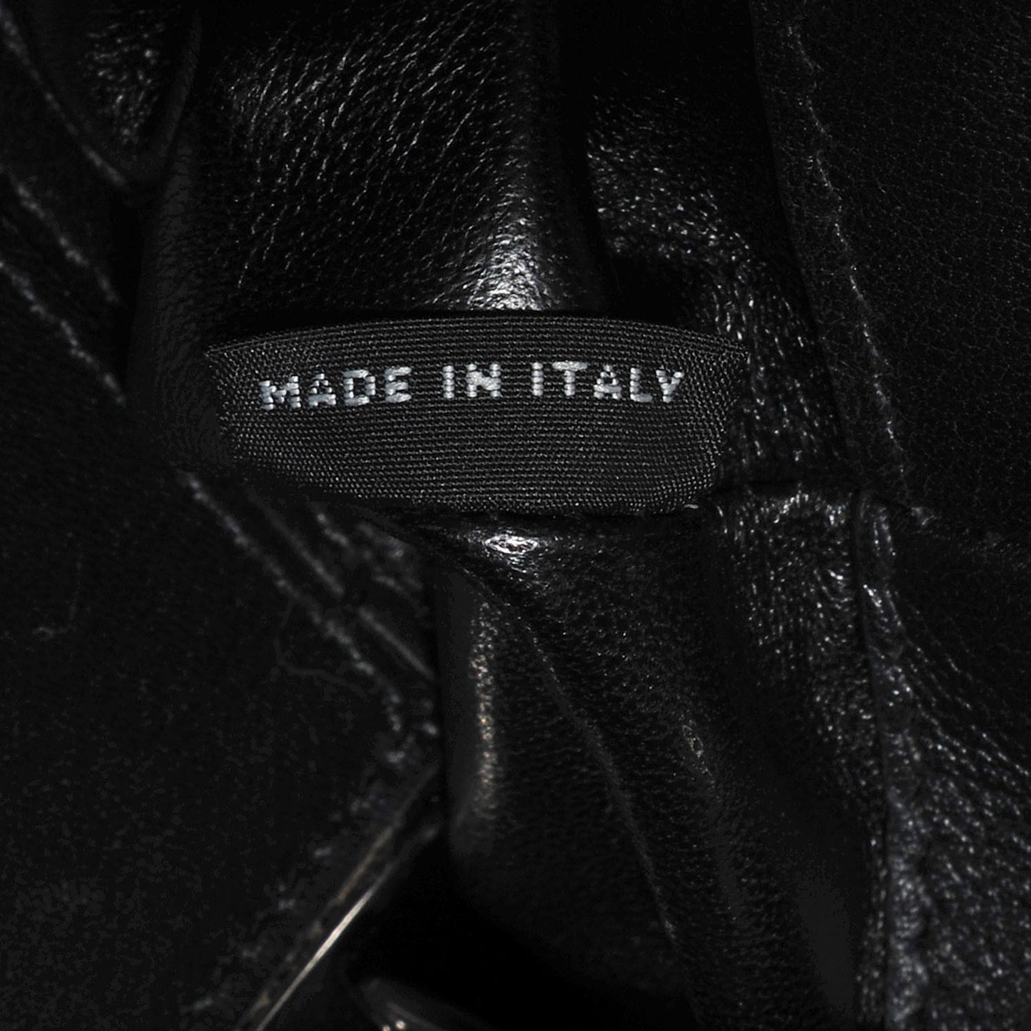 City Calf Bucket Bag Nero Black