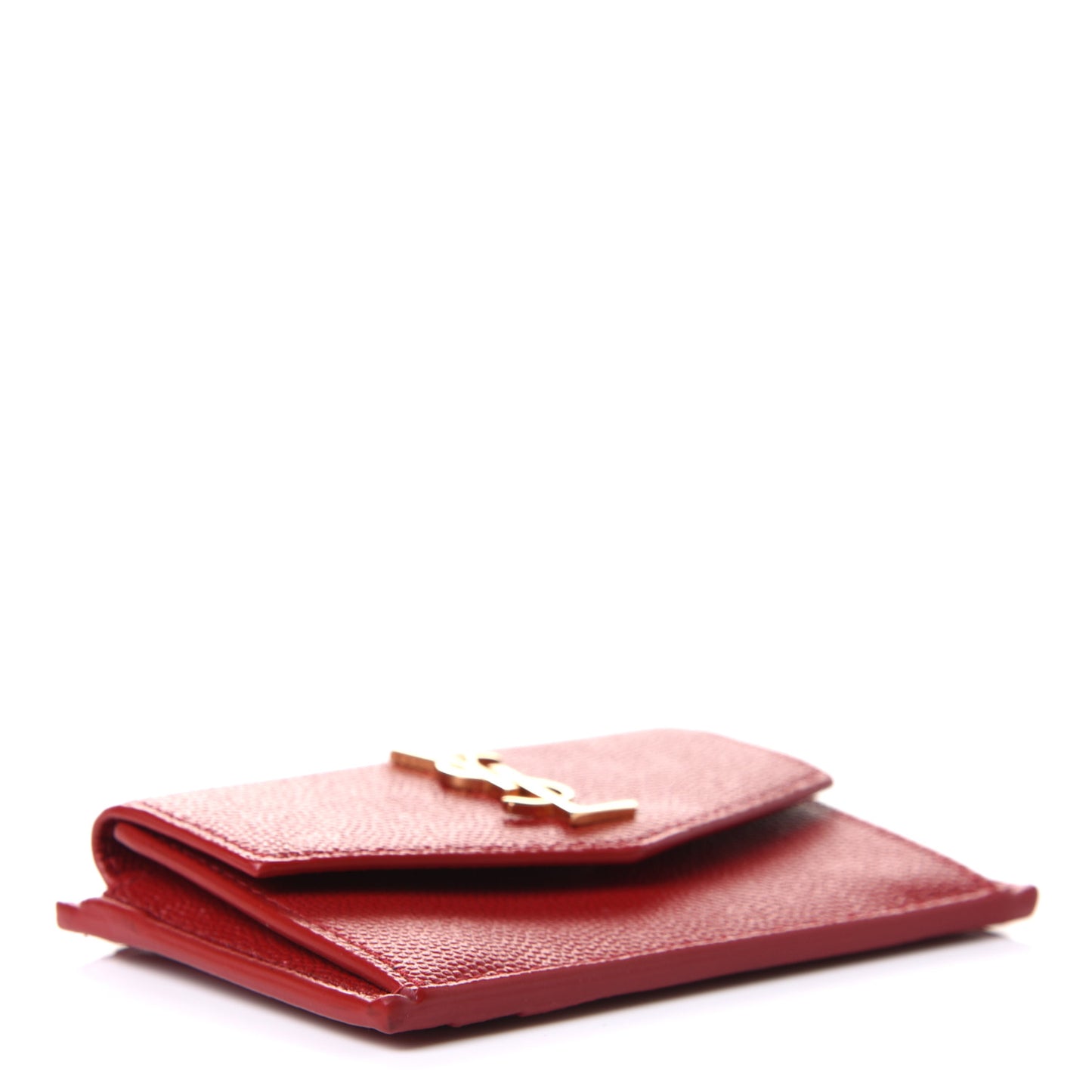Grain De Poudre Uptown Monogram Card Case Rouge Eros