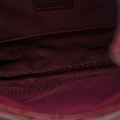 Louis Vuitton Calfskin Monogram Altair Clutch Bordeaux 5 of 6