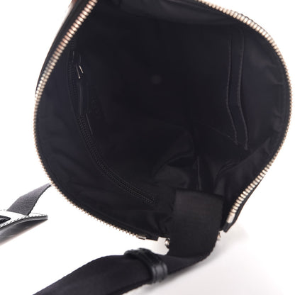 Gucci GG Supreme Monogram Web Messenger Bag Black 5 of 7