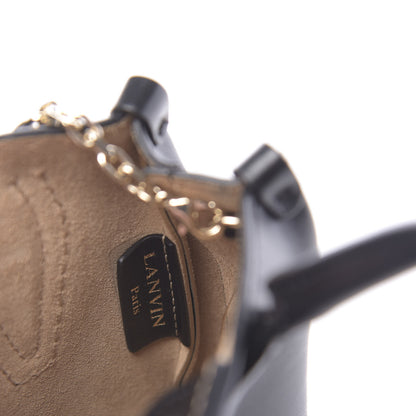 Lanvin Smooth Calfskin Micro Journee Black 6 of 9