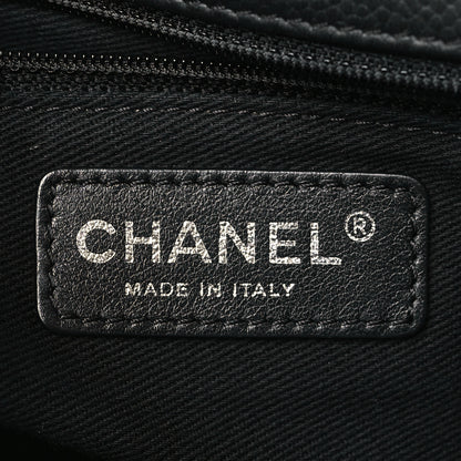 Chanel Caviar Quilted Large Now and Forever Flap Black 6 of 10