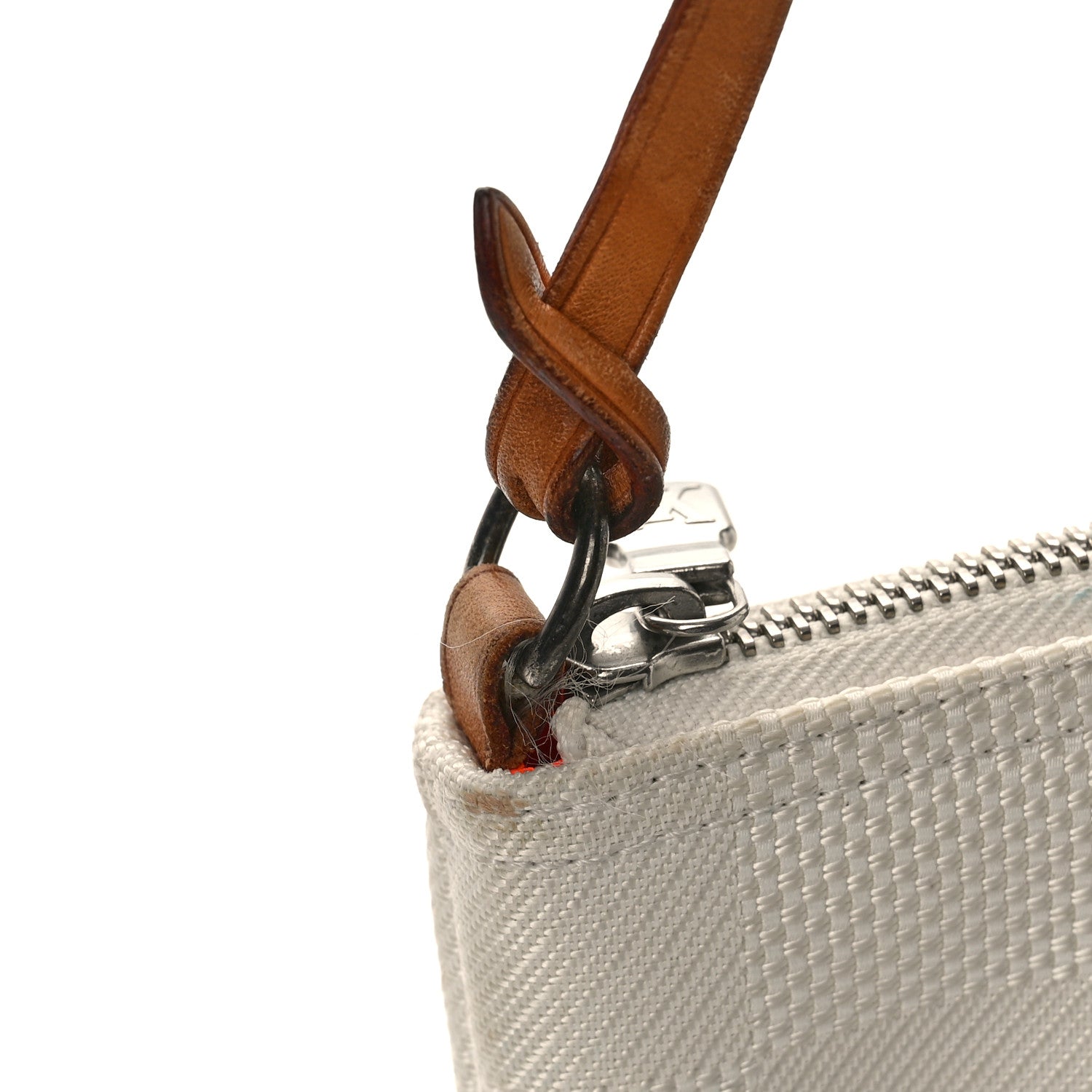 Louis Vuitton Damier Geant Americas Cup Pochette Accessories Volunteer Bag White 10 of 13