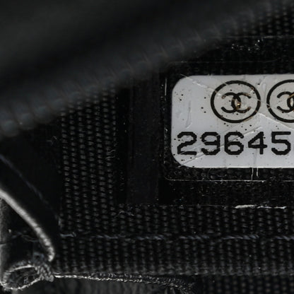 Chanel Caviar Timeless CC Zip Around Coin Purse Black 7 of 7