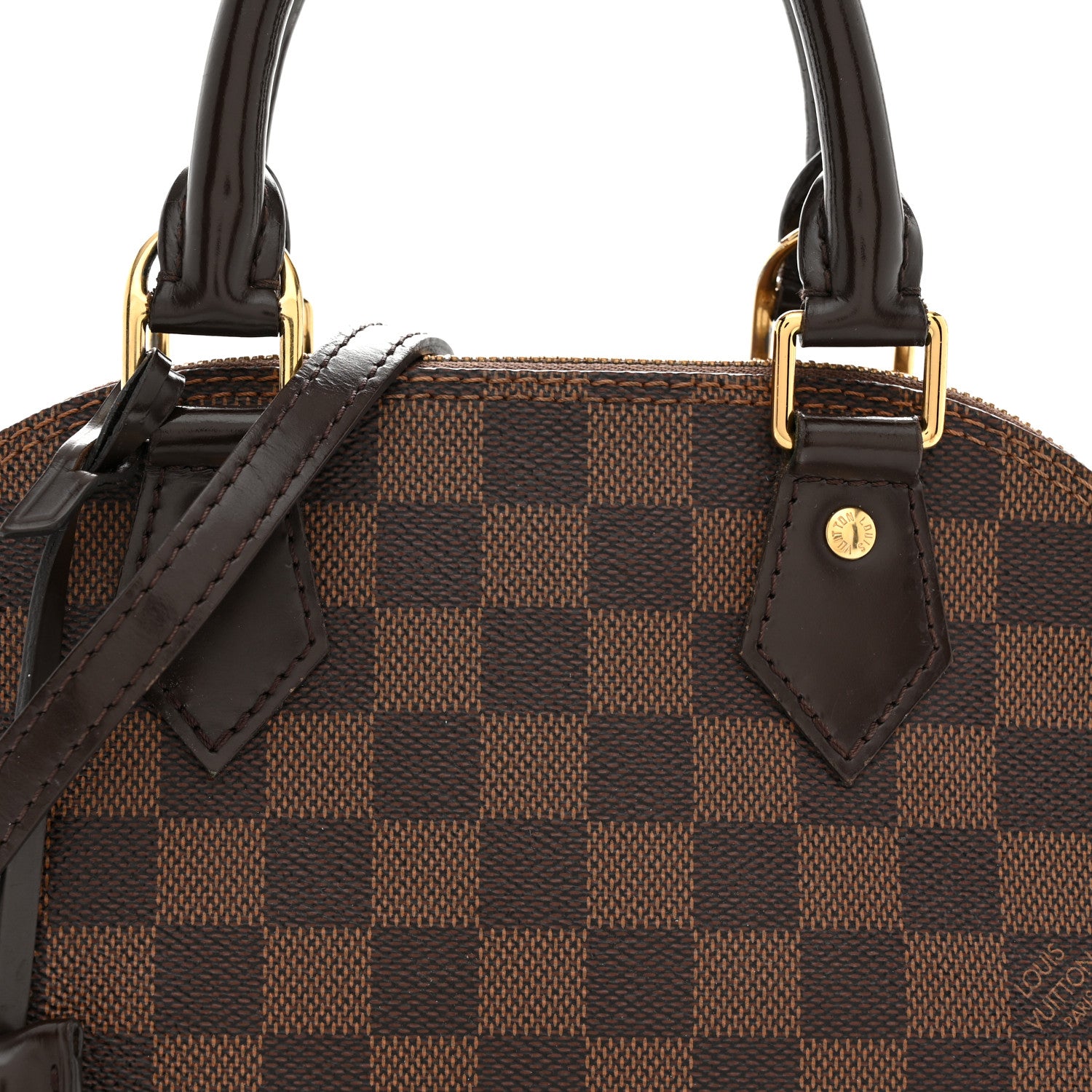 Louis Vuitton Damier Ebene Alma BB 7 of 13