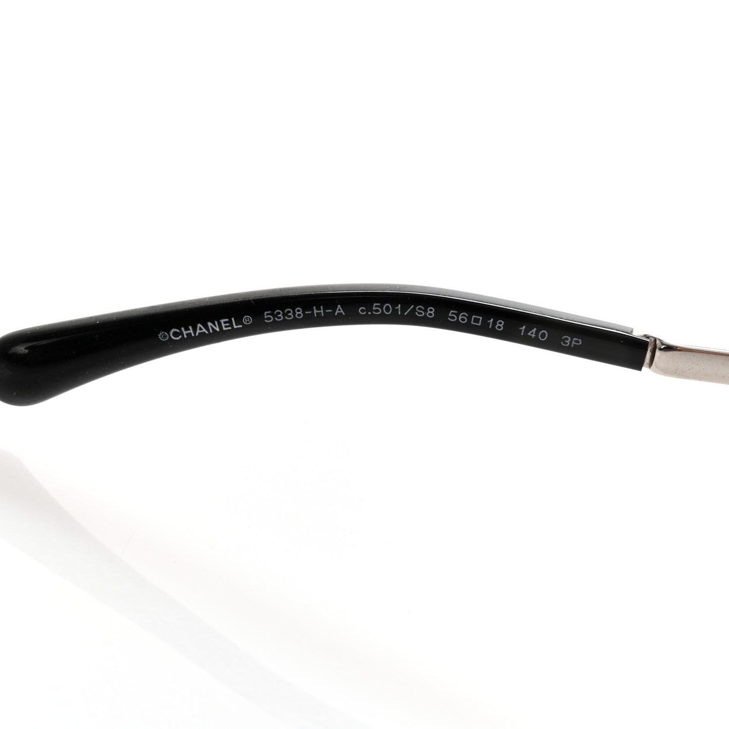 Acetate Pearl Polarized Winter Butterfly Sunglasses 5338-H-A Black