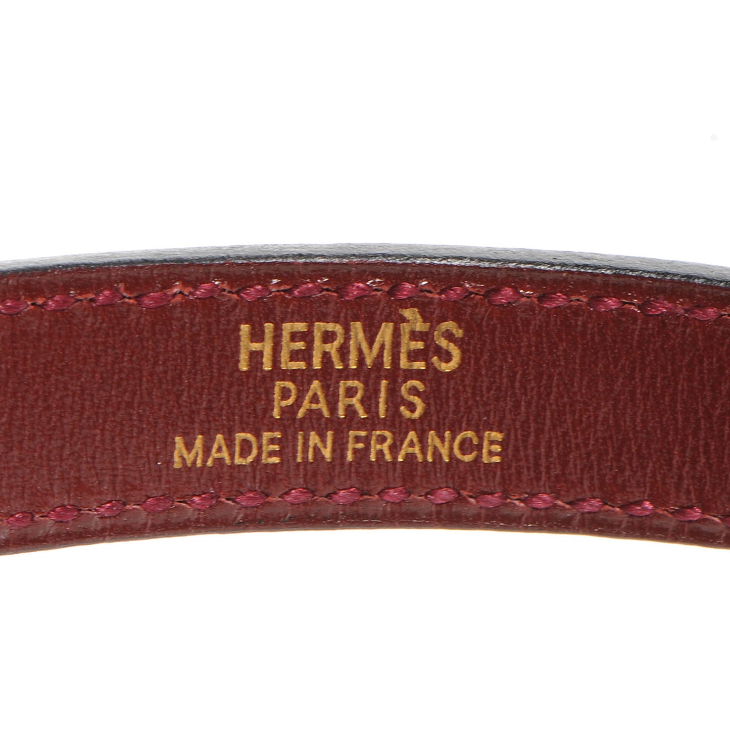 Chamonix Kelly Double Tour Bracelet Small Rouge H
