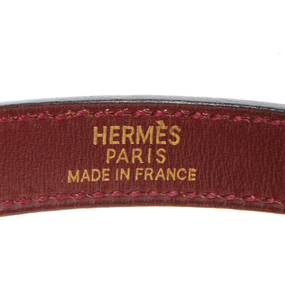 Hermes Chamonix Kelly Double Tour Bracelet Small Rouge H 5 of 5