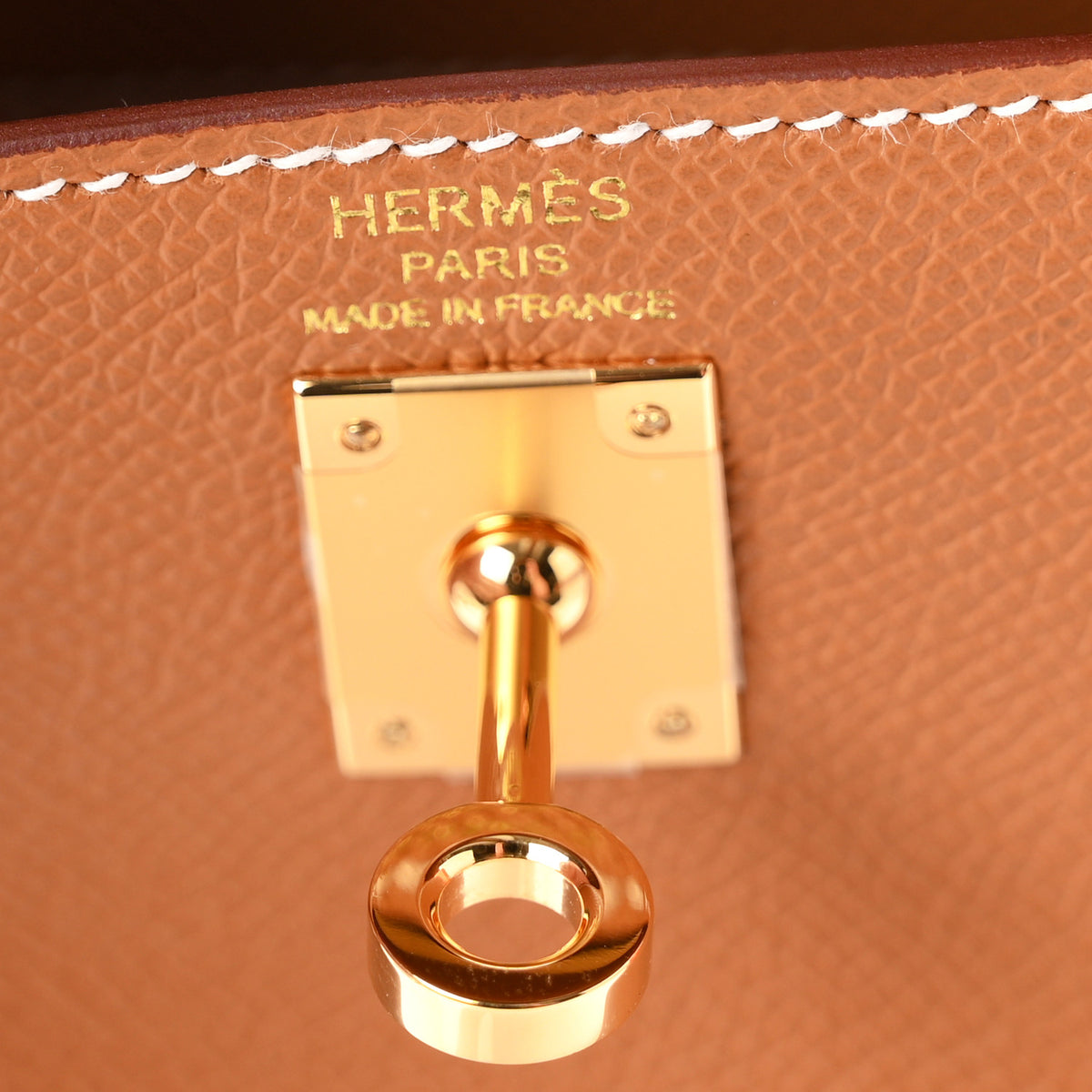 Hermes Epsom Kelly Sellier 25 Gold 6 of 11