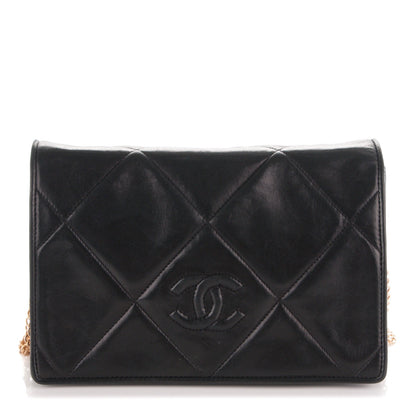 Chanel Lambskin Small Multi Chain Single Flap Black 1 of 10
