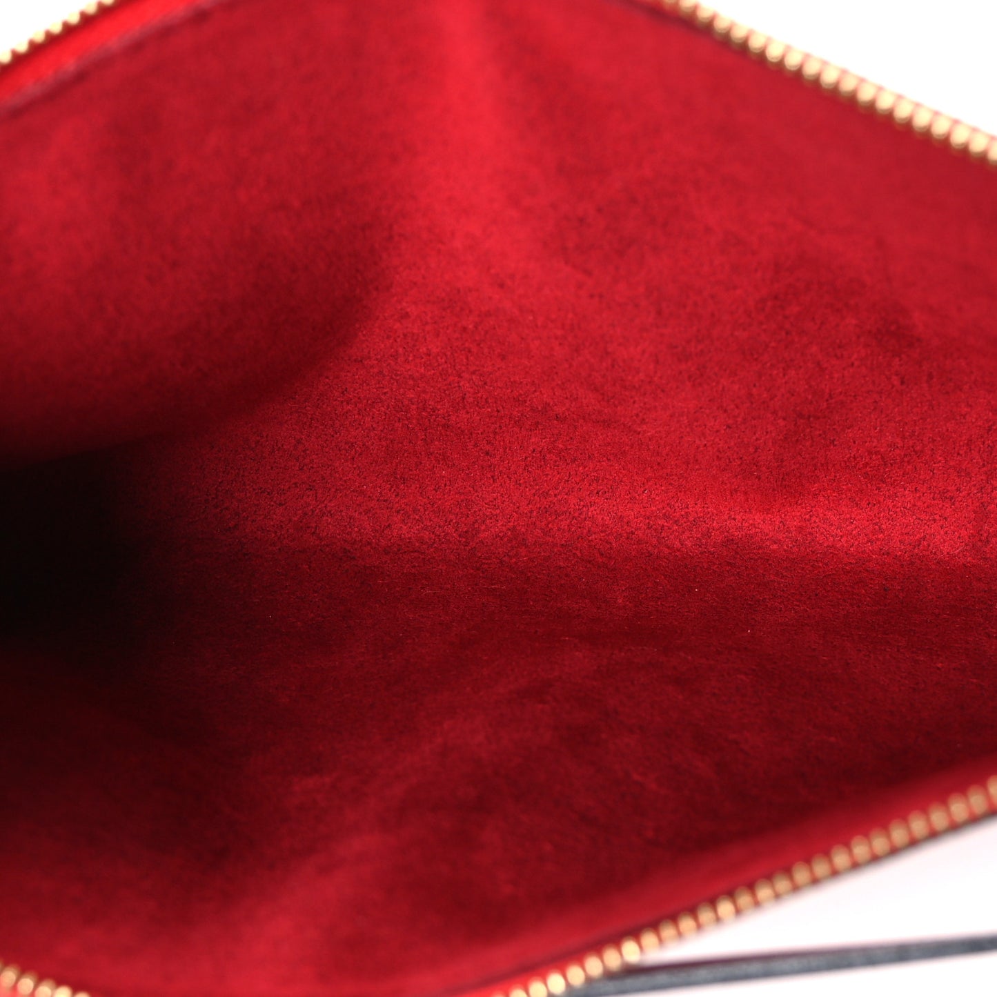 Epi Pochette Accessories 24 Castillan Red