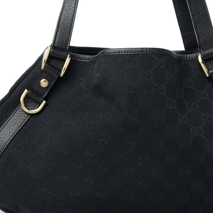 Gucci Monogram Medium Abbey Shoulder Bag Black 12 of 12
