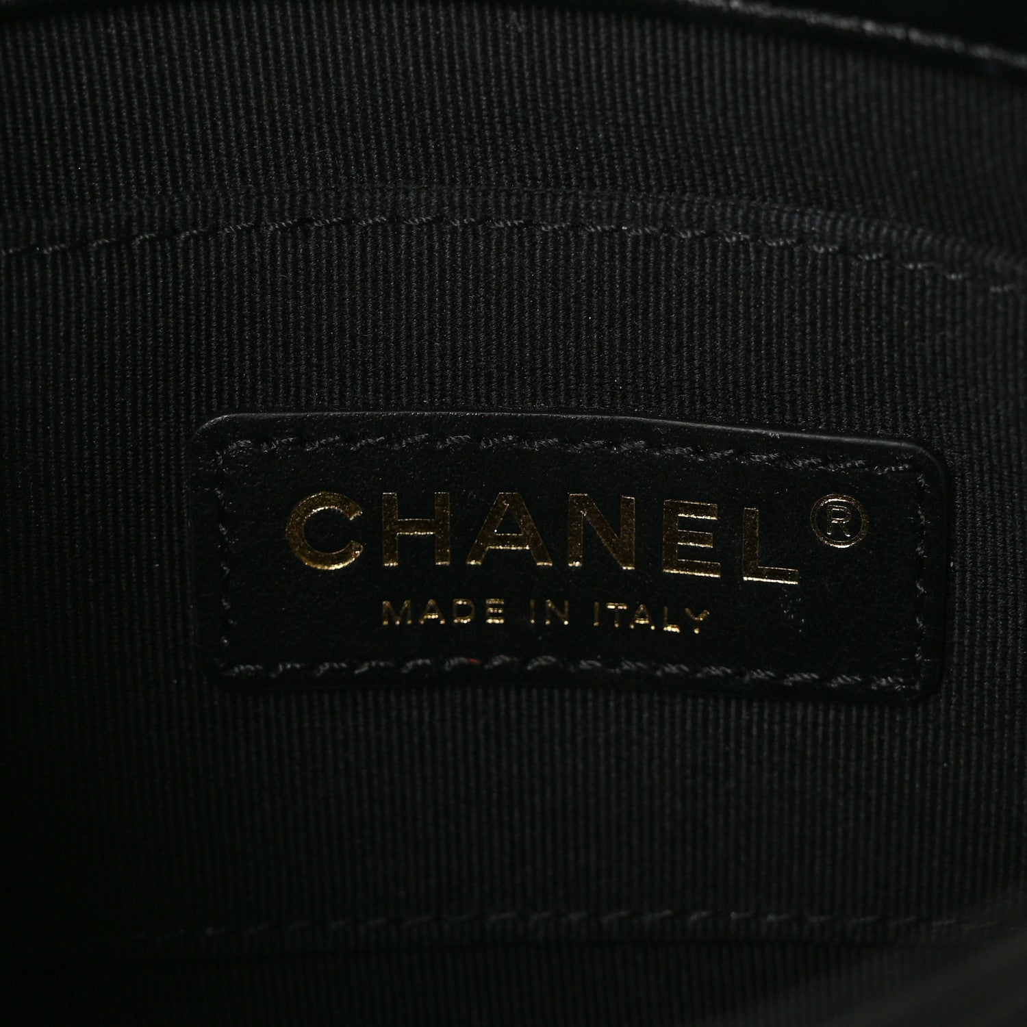Chanel Lambskin Quilted Mini Lacquered Chain Flap Black 6 of 11