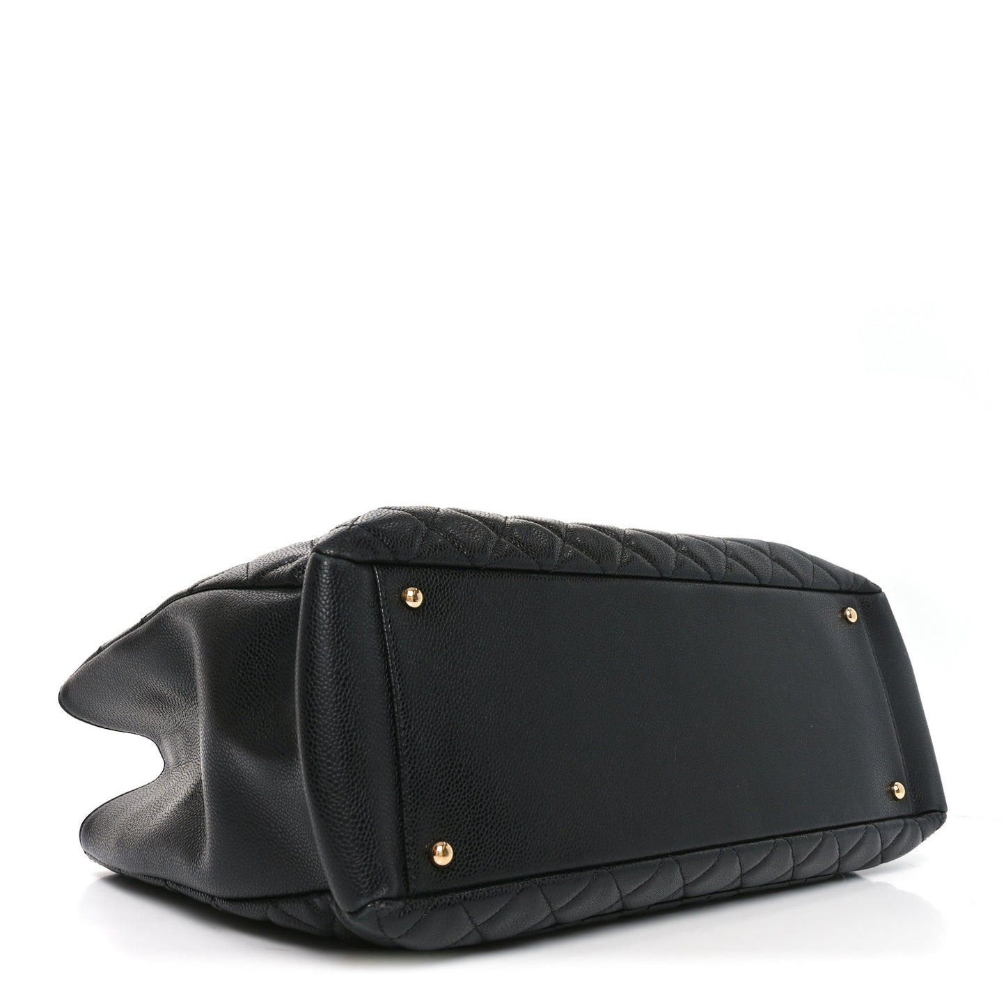 Caviar Quilted XL Grand Shopping Tote GST Black