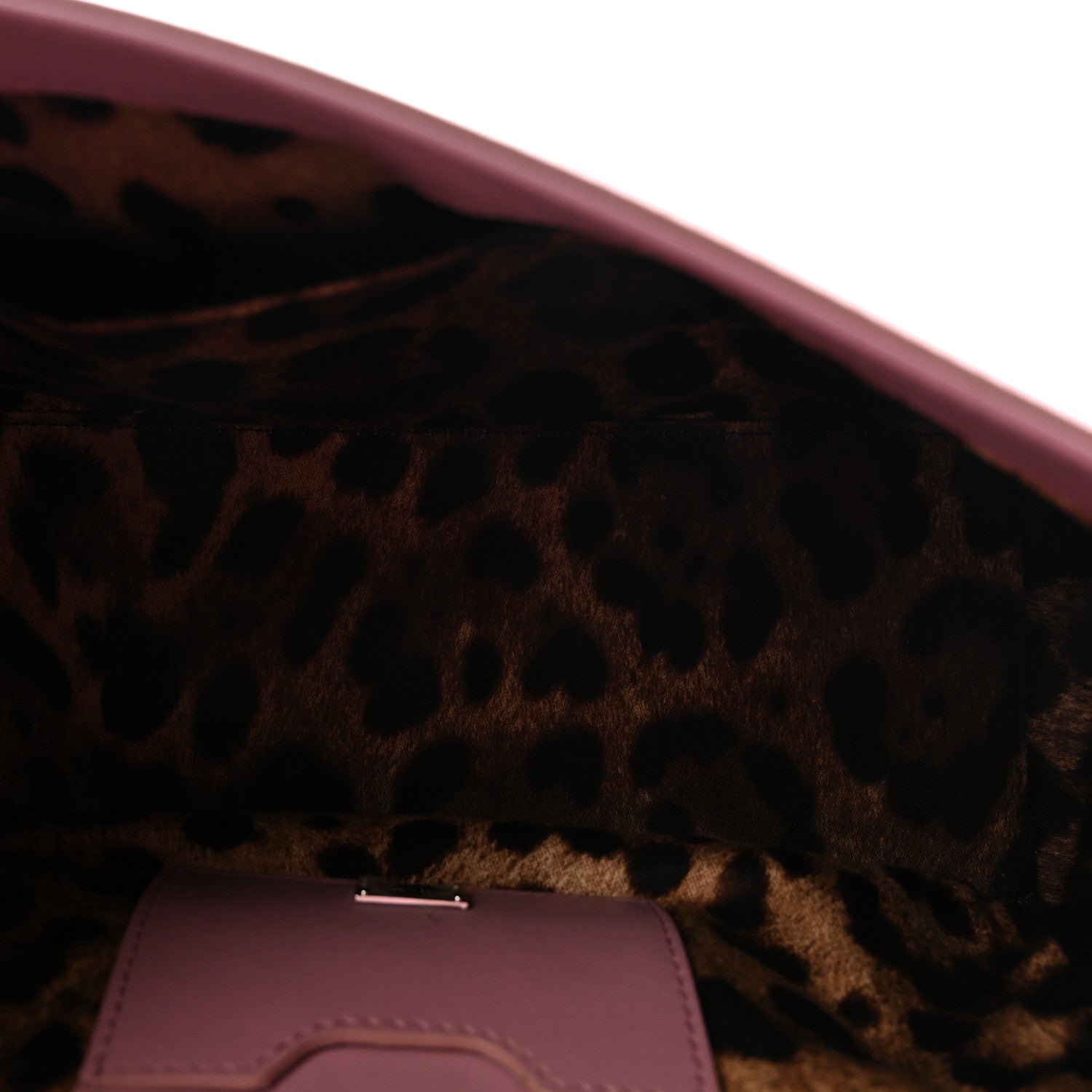 Dolce & Gabbana Calfskin Lucia Small Satchel Purple 5 of 9