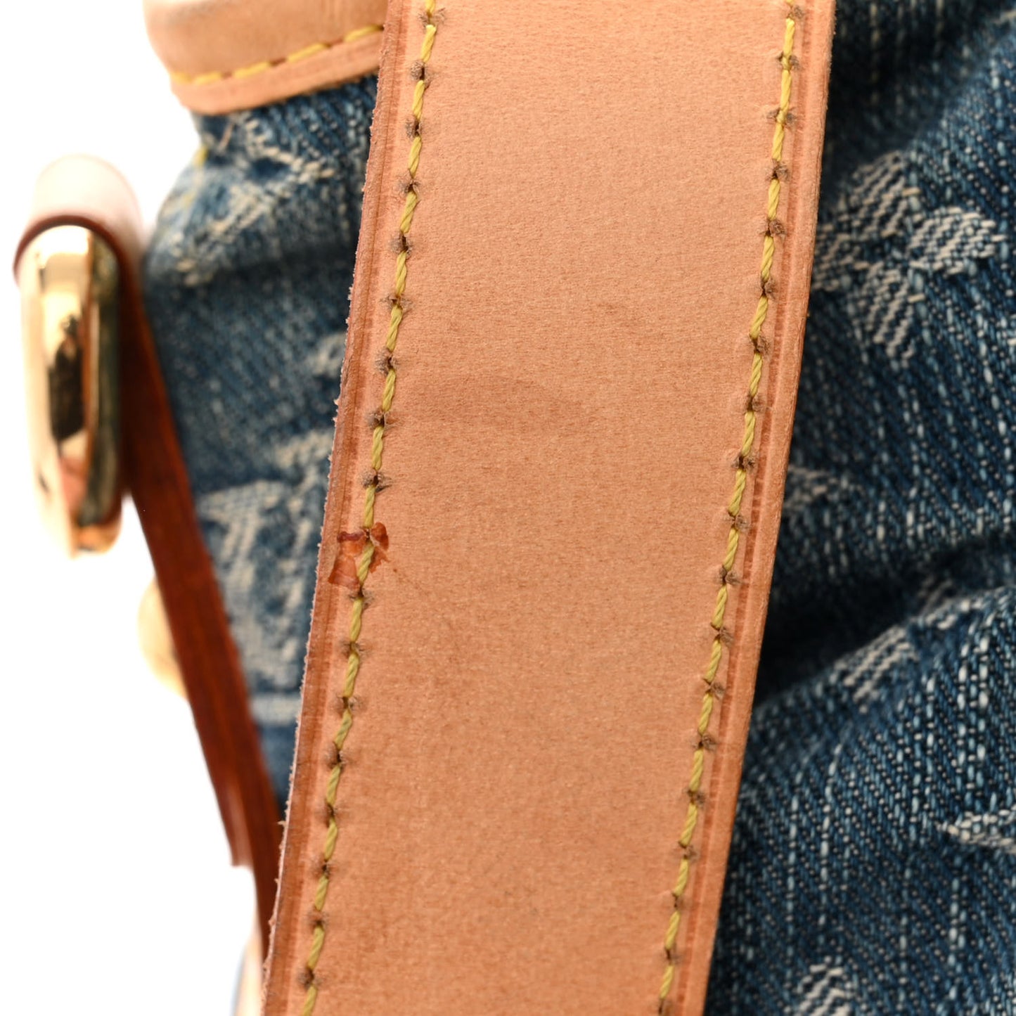 LOUIS VUITTON Denim Neo Cabby MM Blue