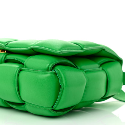 Bottega Veneta Nappa Maxi Intreccio Padded Cassette Crossbody Bag Grass 8 of 10
