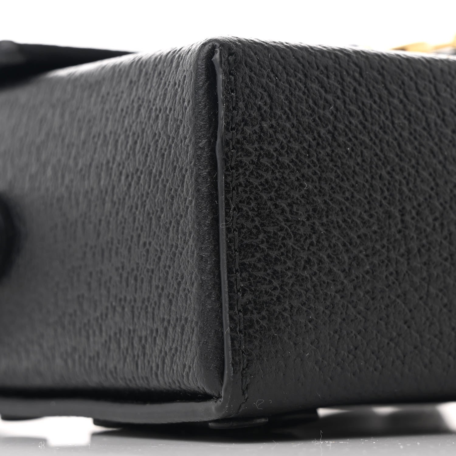 Gucci Calfskin Horsebit 1955 Shoulder Bag Black 9 of 11