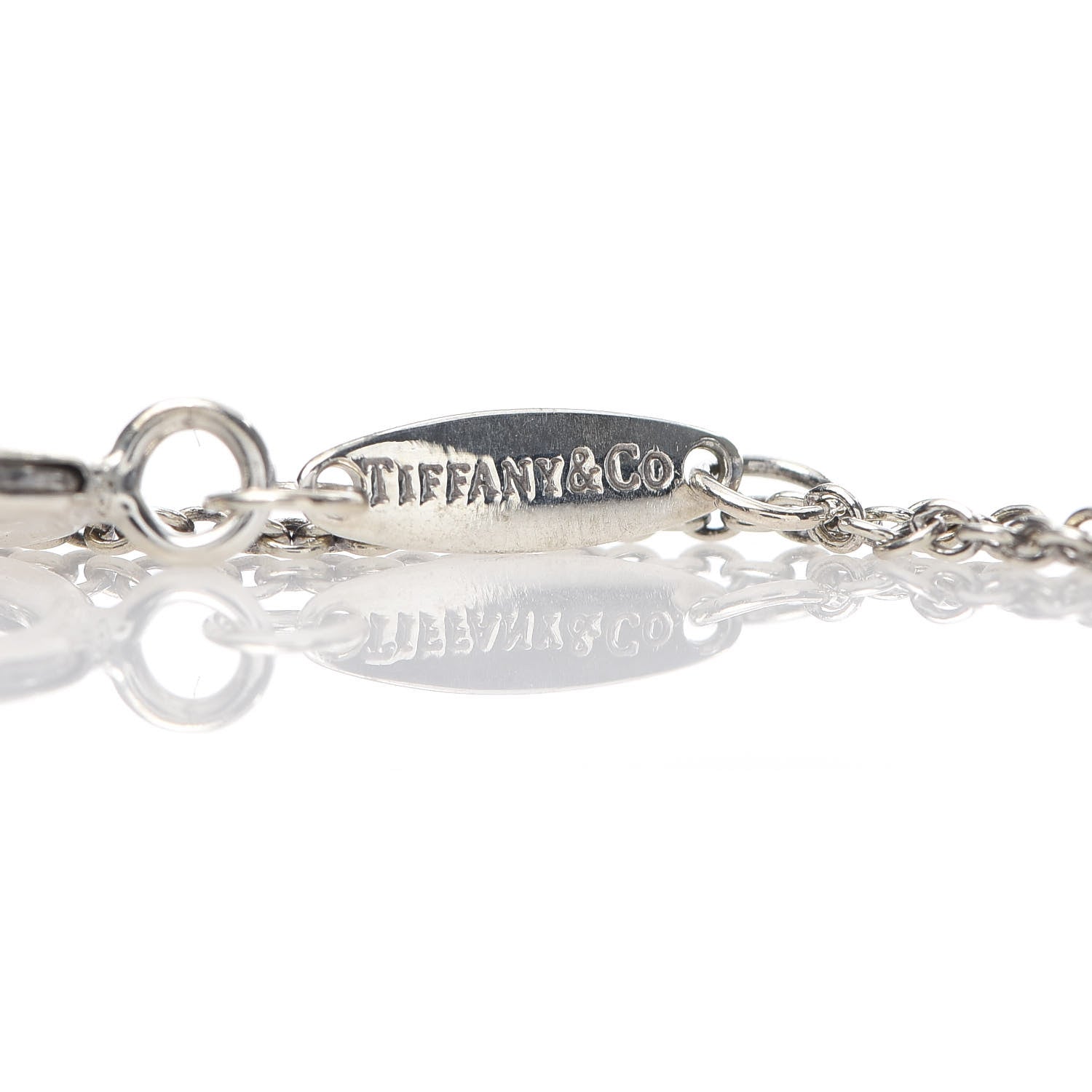 Tiffany Sterling Silver Aquamarine Elsa Peretti Color By The Yard Bracelet 5 of 6