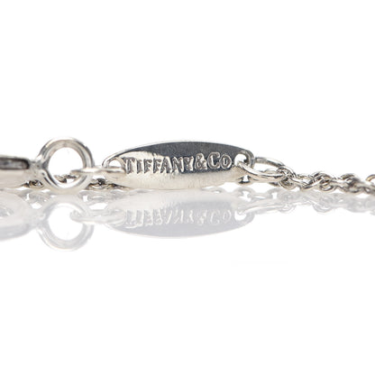 Tiffany Sterling Silver Aquamarine Elsa Peretti Color By The Yard Bracelet 5 of 6
