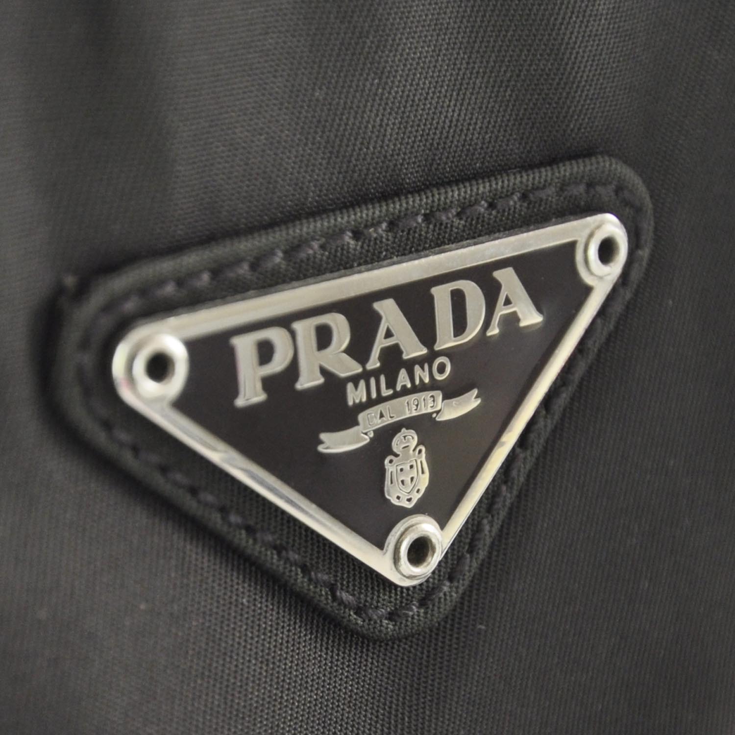 Prada Tessuto Nylon Dopp Cosmetic Bag Dark Green 4 of 8