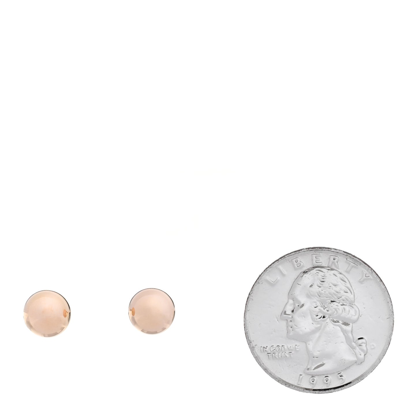 18K Rose Gold 8mm HardWear Ball Earrings