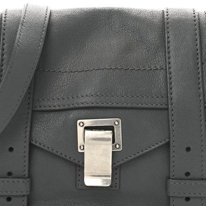 Proenza Schouler Lambskin PS1 Mini Crossbody Heather Grey 7 of 9