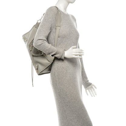 Balenciaga Chevre Gold Metallic Edge Hardware City Gris Perle 2 of 7