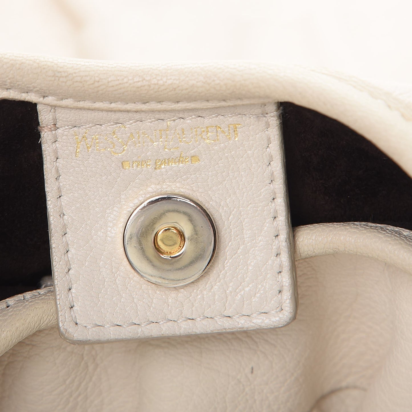 Chevre Saint Tropez Horn Bag Off White