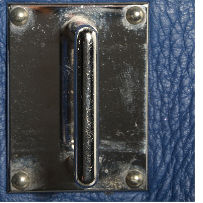 Hermes Taurillon Clemence JPG Birkin 42 Bleu Brighton 10 of 21