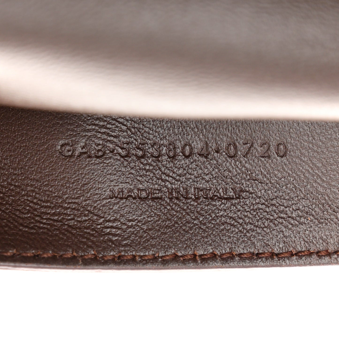 Smooth Calfskin Suede Medium Reversible Monogram Kate Satchel Military Brown