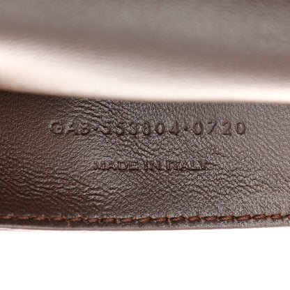 Saint Laurent Smooth Calfskin Suede Medium Reversible Monogram Kate Satchel Military Brown 7 of 10